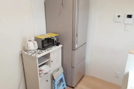 シングルベッドの回収Before