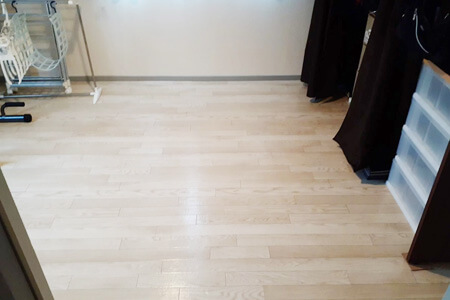 シングルベッドの不用品回収After