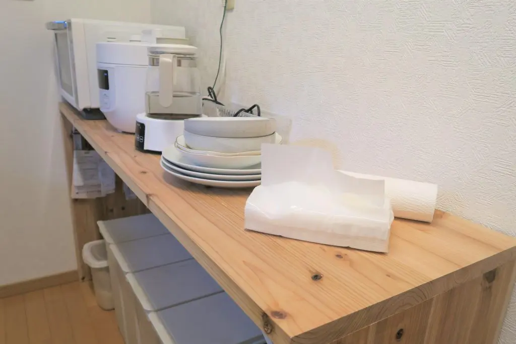 キッチン 収納 ラック 木製 送料8,600円込（たのメル便）