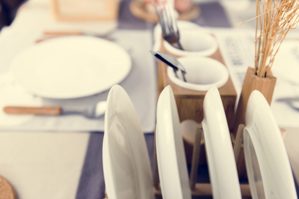 white and earth tone tableware on a table 2022 12 16 00 42 06 utc