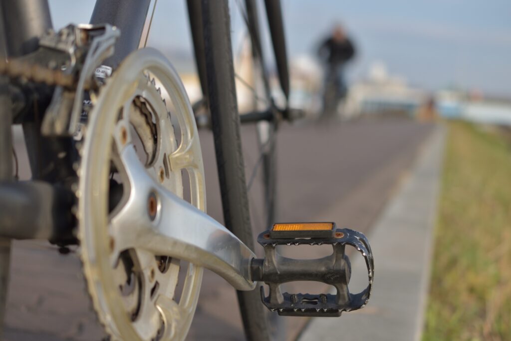 自転車のペダル