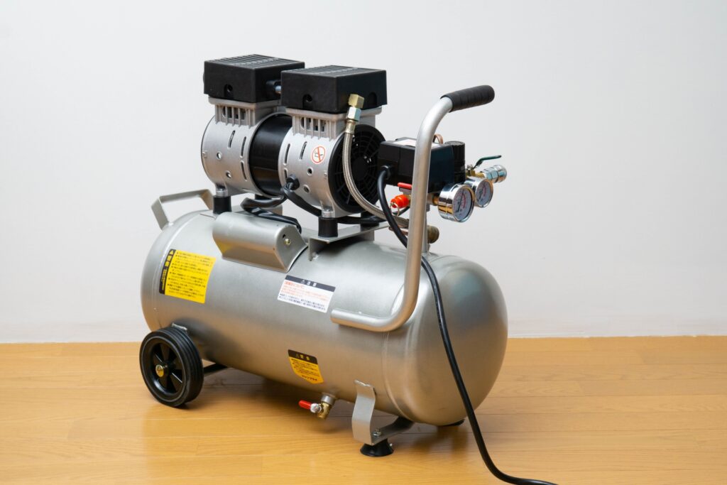 引取限定、コンプレッサー、自宅保管